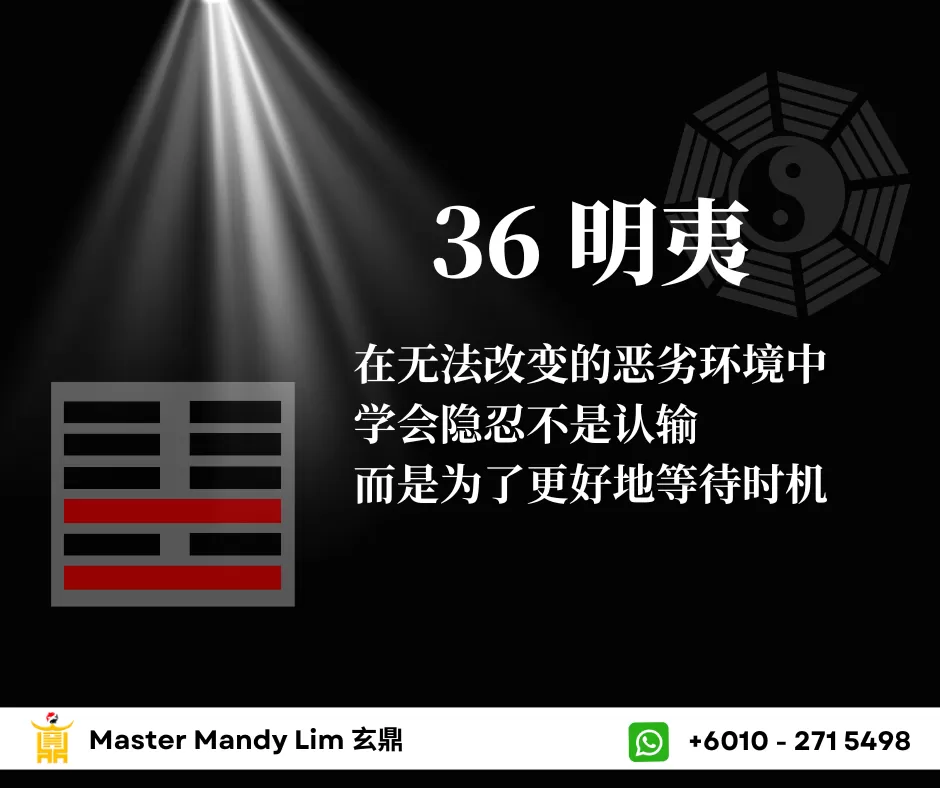 易经:明夷卦 - 坚守心中的那一束光 4 27.易经 43