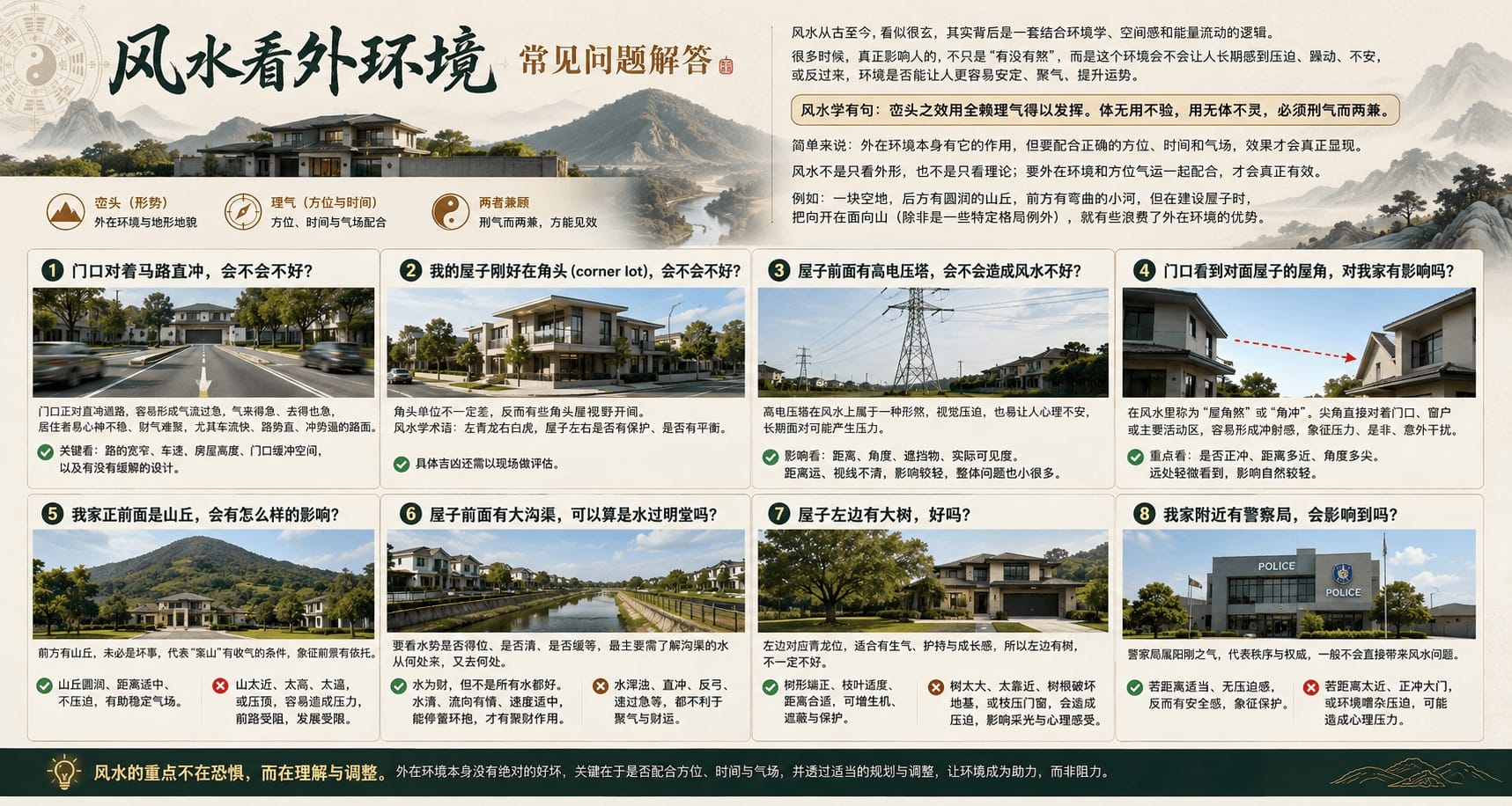 2026住宅外环境风水指南：8个最常见的问题一次看懂