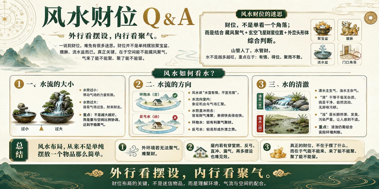 2026风水财位 Q & A 2 2026风水财位 Q A