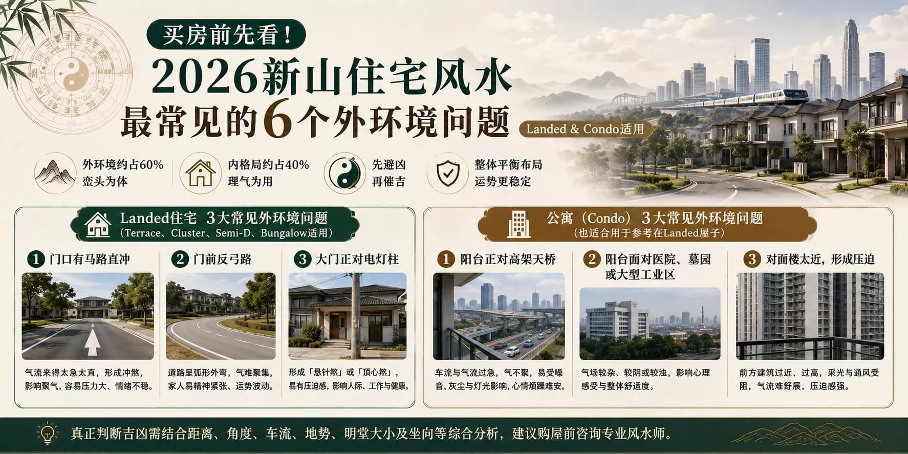 买房前先看! 2026新山住宅风水最常见的6个外环境问题(Landed & Condo适用) 2 2026新山住宅风水最常见的6个外环境问题Landed Condo适用 2 1